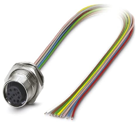 PHOENIX CONTACT SACC-DSI-FS-8CON-PG 9/0.5 SCO Sensor/Aktor Einbaubuchse, 8 Polig, M12 Speedcon, Hinterwund/Schraubmontage mit Pg9-Gewinde, 0.5m TPE-Litze, 8 x 0.25mm² Leiterquerschnitt PHOENIX CONTACT SACC-DSI-FS-8CON-PG 9/0.5 SCO Sensor/Aktor Einbaubuchse, 8 Polig, M12 Speedcon, Hinterwund/Schraubmontage mit Pg9-Gewinde, 0.5m TPE-Litze, 8 x 0.25mm² Leiterquerschnitt von PHOENIX CONTACT
