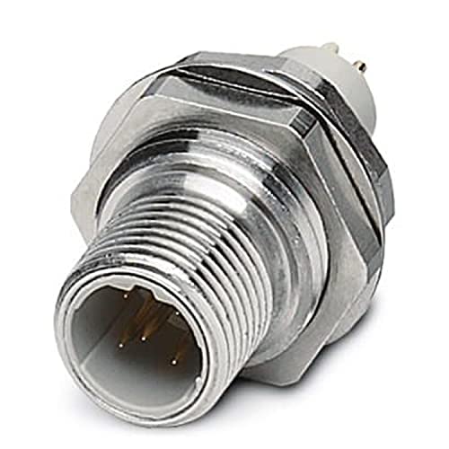 PHOENIX CONTACT SACC-DSIV-M12MSB-5CON-L180-SI Sensor/Aktor Einbaustecker, 5 Polig, M12, B Kodiert, Verdrehgeschützt, Geradem Lötanschluss, 10 Stück von PHOENIX CONTACT