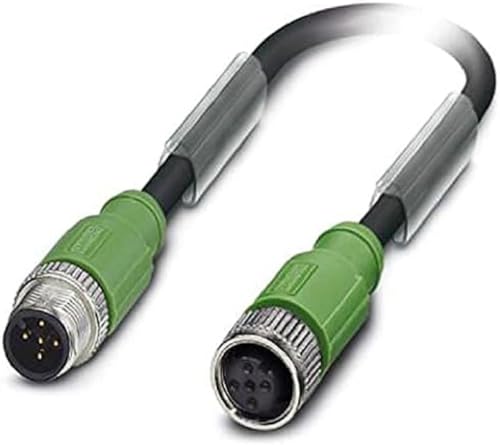 PHOENIX CONTACT SACCBP-M12MSB-2CON-M16/0.5-910 Bussystem Einbaustecker, Profibus, 2 polig, M12, B Kodiert, Hinterwund/Schraubmontagemit M16-Gewinde, 0.5m Buskabel, 2 x 0.25mm² Leiterquerschnitt, 5 Stk PHOENIX CONTACT SACCBP-M12MSB-2CON-M16/0.5-910 Bussystem Einbaustecker, Profibus, 2 polig, M12, B Kodiert, Hinterwund/Schraubmontagemit M16-Gewinde, 0.5m Buskabel, 2 x 0.25mm² Leiterquerschnitt, 5 Stk von PHOENIX CONTACT