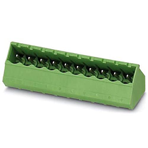 PHOENIX CONTACT SMSTBA 2.516-G PCB header, green, 2.5 mm² nominal cross-section, 16 connections, SMSTBA 2.5..-G article family, 5 mm pitch, 50 pieces PHOENIX CONTACT SMSTBA 2.516-G PCB header, green, 2.5 mm² nominal cross-section, 16 connections, SMSTBA 2.5..-G article family, 5 mm pitch, 50 pieces von PHOENIX CONTACT