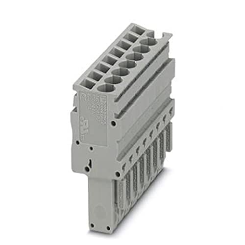 PHOENIX CONTACT SP-H 2,5/8 Stecker, 2,5 mm² Nennquerschnitt, 8 Polzahl, 5,2 mm Rastermaß, Grau, 25 Stück PHOENIX CONTACT SP-H 2,5/8 Stecker, 2,5 mm² Nennquerschnitt, 8 Polzahl, 5,2 mm Rastermaß, Grau, 25 Stück von PHOENIX CONTACT