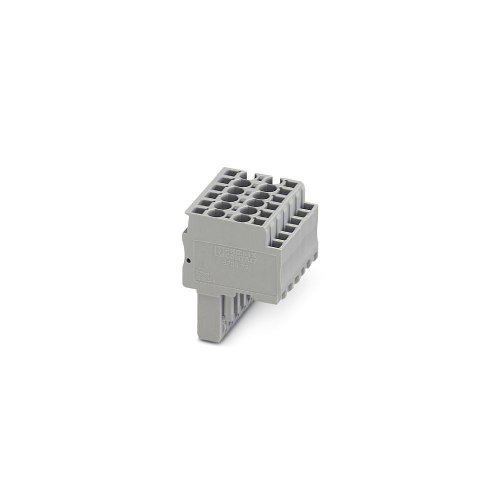 PHOENIX CONTACT SPDB 2,5/3 Stecker, 2,5 mm² Nennquerschnitt, 3 Polzahl, 5,2 mm Rastermaß, Grau, 50 Stück PHOENIX CONTACT SPDB 2,5/3 Stecker, 2,5 mm² Nennquerschnitt, 3 Polzahl, 5,2 mm Rastermaß, Grau, 50 Stück von PHOENIX CONTACT