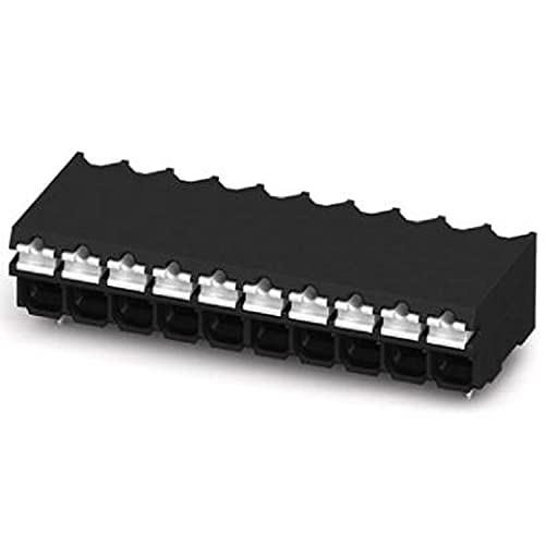 PHOENIX CONTACT SPT-SMD 1,5/4-H-3,81 R44 Leiterplattenklemme, 1.5mm² Nennquerschnitt, 4 Anschlüsse, SPT 1,5/..-H-SMD Artikelfamilie, 3.81mm Rastermaß, Schwarz, 300 Stück PHOENIX CONTACT SPT-SMD 1,5/4-H-3,81 R44 Leiterplattenklemme, 1.5mm² Nennquerschnitt, 4 Anschlüsse, SPT 1,5/..-H-SMD Artikelfamilie, 3.81mm Rastermaß, Schwarz, 300 Stück von PHOENIX CONTACT
