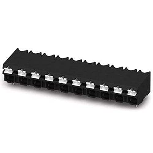 PHOENIX CONTACT SPT-SMD 1,5/8-H-5,0 R88 Leiterplattenklemme, 1.5mm² Nennquerschnitt, 8 Anschlüsse, SPT 1,5/..-H-SMD Artikelfamilie, 5mm Rastermaß, Schwarz, 300 Stück PHOENIX CONTACT SPT-SMD 1,5/8-H-5,0 R88 Leiterplattenklemme, 1.5mm² Nennquerschnitt, 8 Anschlüsse, SPT 1,5/..-H-SMD Artikelfamilie, 5mm Rastermaß, Schwarz, 300 Stück von PHOENIX CONTACT
