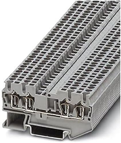 PHOENIX CONTACT ST 1,5-QUATTRO Durchgangsklemme, 1,5 mm² Nennquerschnitt, 4 Anschlüsse, Grau, 50 Stück PHOENIX CONTACT ST 1,5-QUATTRO Durchgangsklemme, 1,5 mm² Nennquerschnitt, 4 Anschlüsse, Grau, 50 Stück von PHOENIX CONTACT