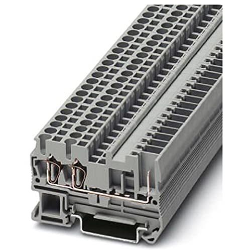 PHOENIX CONTACT ST 2,5-TWIN/1P Durchgangsklemme, 2,5 mm² Nennquerschnitt, 3 Anschlüsse, Grau, 50 Stück PHOENIX CONTACT ST 2,5-TWIN/1P Durchgangsklemme, 2,5 mm² Nennquerschnitt, 3 Anschlüsse, Grau, 50 Stück von PHOENIX CONTACT