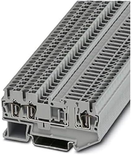 PHOENIX CONTACT ST 2,5-TWIN-TG Trennklemme, 2,5 mm² Nennquerschnitt, 3 Anschlüsse, Grau, 50 Stück PHOENIX CONTACT ST 2,5-TWIN-TG Trennklemme, 2,5 mm² Nennquerschnitt, 3 Anschlüsse, Grau, 50 Stück von PHOENIX CONTACT