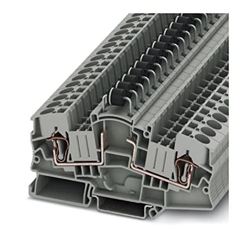 PHOENIX CONTACT STME 6-DIO/R-L HV Bauelementreihenklemme mit Integrierter Diode P1000M, 6 mm² Nennquerschnitt, 2 Anschlüsse, Grau, 50 Stück PHOENIX CONTACT STME 6-DIO/R-L HV Bauelementreihenklemme mit Integrierter Diode P1000M, 6 mm² Nennquerschnitt, 2 Anschlüsse, Grau, 50 Stück von PHOENIX CONTACT