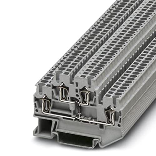 PHOENIX CONTACT STTB 2,5-DIO/O-U Bauelementreihenklemme mit Integrierter Diode, 2,5 mm² Nennquerschnitt, 4 Anschlüsse, Grau, 50 Stück PHOENIX CONTACT STTB 2,5-DIO/O-U Bauelementreihenklemme mit Integrierter Diode, 2,5 mm² Nennquerschnitt, 4 Anschlüsse, Grau, 50 Stück von PHOENIX CONTACT