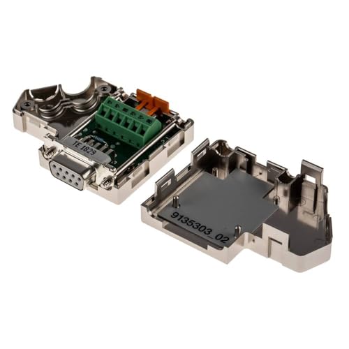 PHOENIX CONTACT SUBCON-PLUS-CAN D-SUB-Busstecker, 9 Polzahl, Zwei Kabelzuführungen unter 35° auf Eine Klemmreihe von PHOENIX CONTACT