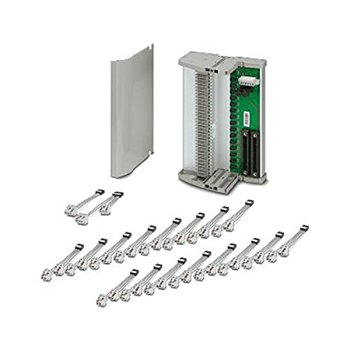 PHOENIX CONTACT TC-2KS50-DI32-2EX-PR-CS Termination Carrier zur redundanten Anbindung von 16 zweikanaligen MACX Analog Ex i NAMUR-Trennverstärkern, über zwei KS50-Steckverbinder, 50-polig von PHOENIX CONTACT
