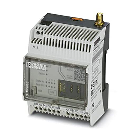 PHOENIX CONTACT TC MOBILE I/O X300 AC Kompaktes Meldesystem für Mobilfunknetze, 93 V ... 250 V AC PHOENIX CONTACT TC MOBILE I/O X300 AC Kompaktes Meldesystem für Mobilfunknetze, 93 V ... 250 V AC von PHOENIX CONTACT
