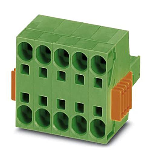 Phoenix Contact TSPC 5/10-STCL-7.62 Steckbarer Klemmenblock Steckverbinder 10-Kontakte 7.62mm-Raster Phoenix Contact TSPC 5/10-STCL-7.62 Steckbarer Klemmenblock Steckverbinder 10-Kontakte 7.62mm-Raster von PHOENIX CONTACT