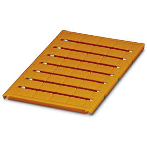 PHOENIX CONTACT UC-TM 16 OG Marker für Klemmen, 15.45mm x 10.5 mm Schriftfeldgröße, 32 Einzelschilder, Orange, 10 Stück PHOENIX CONTACT UC-TM 16 OG Marker für Klemmen, 15.45mm x 10.5 mm Schriftfeldgröße, 32 Einzelschilder, Orange, 10 Stück von PHOENIX CONTACT