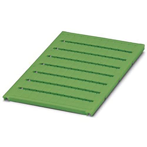 PHOENIX CONTACT UC-TM 6 GN CUS Marker für Klemmen, 6.2 mm Klemmenbreite, 5.6 mm x 10.5 mm Schriftfeldgröße, Grün PHOENIX CONTACT UC-TM 6 GN CUS Marker für Klemmen, 6.2 mm Klemmenbreite, 5.6 mm x 10.5 mm Schriftfeldgröße, Grün von PHOENIX CONTACT