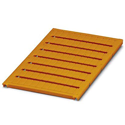 PHOENIX CONTACT UC-TM 6 OG CUS Marker für Klemmen, 6.2 mm Klemmenbreite, 5.6 mm x 10.5 mm Schriftfeldgröße, Orange PHOENIX CONTACT UC-TM 6 OG CUS Marker für Klemmen, 6.2 mm Klemmenbreite, 5.6 mm x 10.5 mm Schriftfeldgröße, Orange von PHOENIX CONTACT