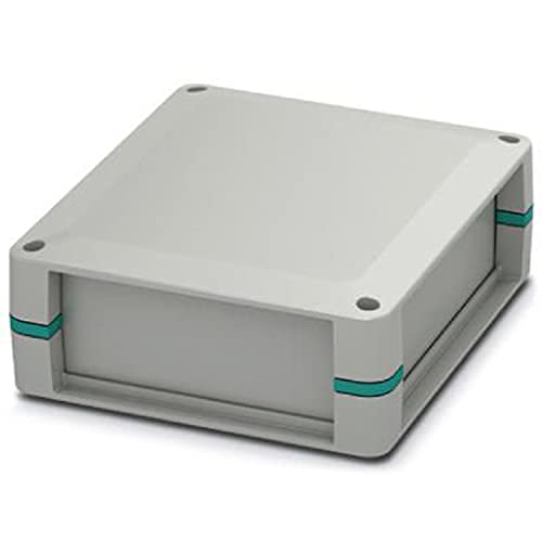 PHOENIX CONTACT UCS 145-125-F-GD 7035 Komplettgehäuse für Leiterplatten, Flexibel Positionierbar Beinhaltet Gehäusehalbschalen, Seitenwände Geschlossen, Lichtgrau mit Eckeinlegern türkisblau PHOENIX CONTACT UCS 145-125-F-GD 7035 Komplettgehäuse für Leiterplatten, Flexibel Positionierbar Beinhaltet Gehäusehalbschalen, Seitenwände Geschlossen, Lichtgrau mit Eckeinlegern türkisblau von PHOENIX CONTACT