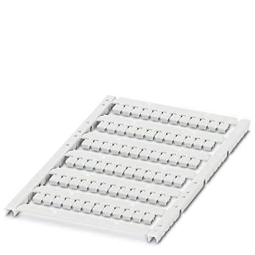 PHOENIX CONTACT UCT1-TMF 5 UniCard-Materialien für Thermotransferdrucker, Conta Clip und Klemsan, 72-Teilig, Beschriftbar mit Thermomark Card und Bluemark Led, Weiß, 10 Stück PHOENIX CONTACT UCT1-TMF 5 UniCard-Materialien für Thermotransferdrucker, Conta Clip und Klemsan, 72-Teilig, Beschriftbar mit Thermomark Card und Bluemark Led, Weiß, 10 Stück von PHOENIX CONTACT