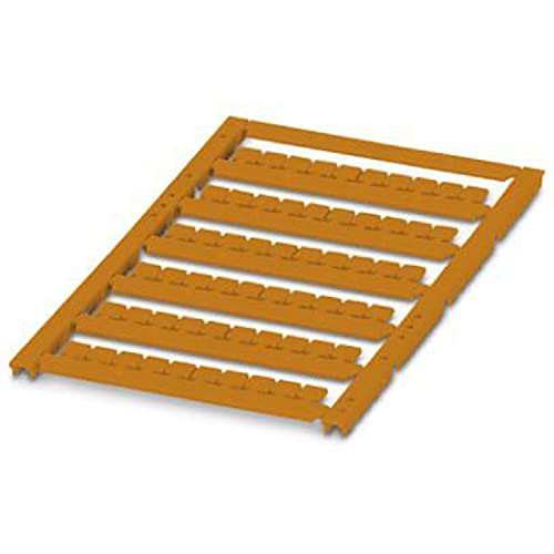 PHOENIX CONTACT UCT1-TMF 6 OG UniCard-Materialien für Thermotransferdrucker, Conta Clip und Klemsan, 60-Teilig, Beschriftbar mit Thermomark Card und Bluemark Led, Orange, 10 Stück PHOENIX CONTACT UCT1-TMF 6 OG UniCard-Materialien für Thermotransferdrucker, Conta Clip und Klemsan, 60-Teilig, Beschriftbar mit Thermomark Card und Bluemark Led, Orange, 10 Stück von PHOENIX CONTACT