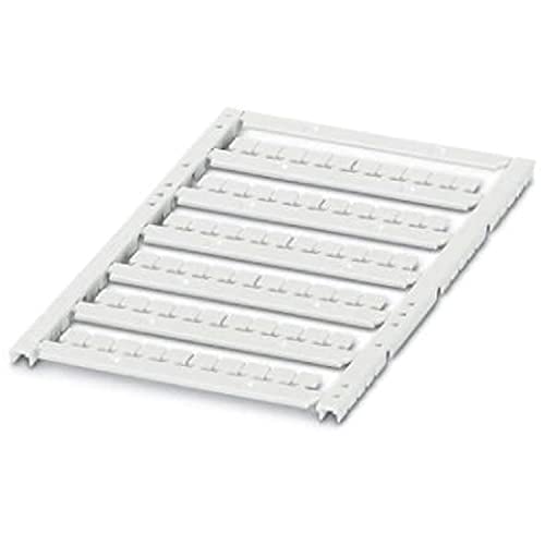 PHOENIX CONTACT UCT1-TMF 6 UniCard-Materialien für Thermotransferdrucker, Conta Clip und Klemsan, 60-Teilig, Beschriftbar mit Thermomark Card und Bluemark Led, Weiß, 10 Stück PHOENIX CONTACT UCT1-TMF 6 UniCard-Materialien für Thermotransferdrucker, Conta Clip und Klemsan, 60-Teilig, Beschriftbar mit Thermomark Card und Bluemark Led, Weiß, 10 Stück von PHOENIX CONTACT
