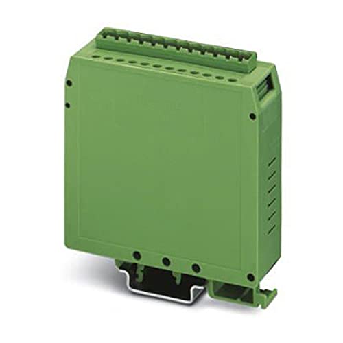 PHOENIX CONTACT UEGM-MSTB Elektronikgehäuse zum Einsetzen einer Leiterplatte, Komplett Bestückt mit 3 Schraub- oder 6 Flachsteckanschlüssen je Seite mit 12-poliger Combicon-Stiftleiste, 10 Stück PHOENIX CONTACT UEGM-MSTB Elektronikgehäuse zum Einsetzen einer Leiterplatte, Komplett Bestückt mit 3 Schraub- oder 6 Flachsteckanschlüssen je Seite mit 12-poliger Combicon-Stiftleiste, 10 Stück von PHOENIX CONTACT