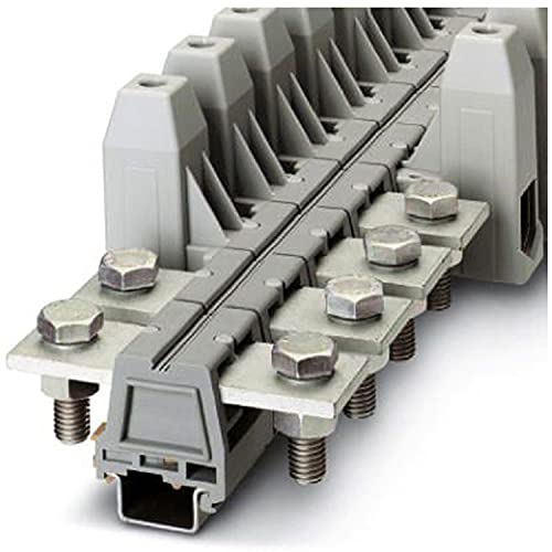 PHOENIX CONTACT UHV150-KH/AS Universalklemme mit Mischanschluss, 50-150 mm² Querschnitt, 46 mm Breite, Grau, 10 Stück PHOENIX CONTACT UHV150-KH/AS Universalklemme mit Mischanschluss, 50-150 mm² Querschnitt, 46 mm Breite, Grau, 10 Stück von PHOENIX CONTACT