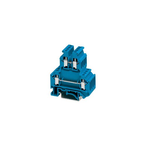 PHOENIX CONTACT UKK 3 BU Doppelstockklemme, Schraubanschluss, 0.2 mm² - 4 mm² Querschnitt, 24 - 12 AWG, 5.2 mm Breite, Blau, 50 Stück PHOENIX CONTACT UKK 3 BU Doppelstockklemme, Schraubanschluss, 0.2 mm² - 4 mm² Querschnitt, 24 - 12 AWG, 5.2 mm Breite, Blau, 50 Stück von PHOENIX CONTACT