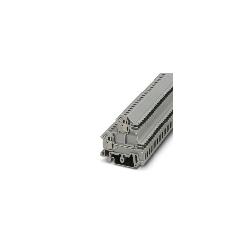 PHOENIX CONTACT UKK 3-MSTB-5,08-F Doppelstockklemme, zur Verschraubung der MSTB-Flanschstecker, 5.08mm Rastermaß, Grau, 50 Stück PHOENIX CONTACT UKK 3-MSTB-5,08-F Doppelstockklemme, zur Verschraubung der MSTB-Flanschstecker, 5.08mm Rastermaß, Grau, 50 Stück von PHOENIX CONTACT