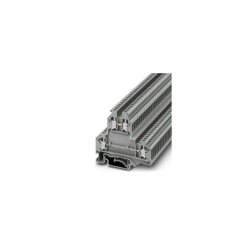 PHOENIX CONTACT UKKB 3 Doppelstockklemme, Schraubanschluss, 0.2 mm² - 4 mm² Querschnitt, 24 - 12 AWG, 5.2 mm Breite, Grau, 50 Stück PHOENIX CONTACT UKKB 3 Doppelstockklemme, Schraubanschluss, 0.2 mm² - 4 mm² Querschnitt, 24 - 12 AWG, 5.2 mm Breite, Grau, 50 Stück von PHOENIX CONTACT