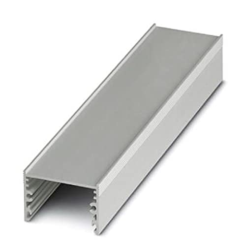 PHOENIX CONTACT UM-ALU 4 AU45 L235 Strangprofilgehäuse, Profilabdeckung, 45.6 mm Breite, 235 mm Länge, Aluminiumfarben von PHOENIX CONTACT