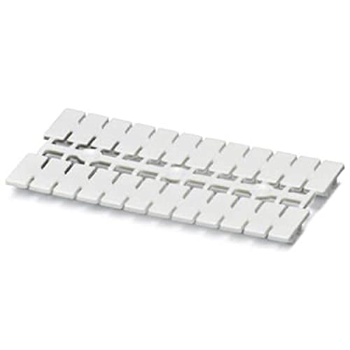 PHOENIX CONTACT UM1-TM (5X10) Marker für Klemmen, 24 Teilig, Weiß, 1.975g, 10 Stück von PHOENIX CONTACT
