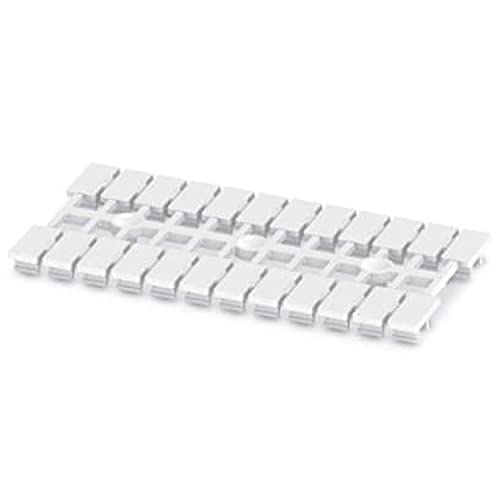 PHOENIX CONTACT UM1-TMF (5X5) Marker für Klemmen, 24 Teilig, Weiß, 1.260g, 10 Stück von PHOENIX CONTACT