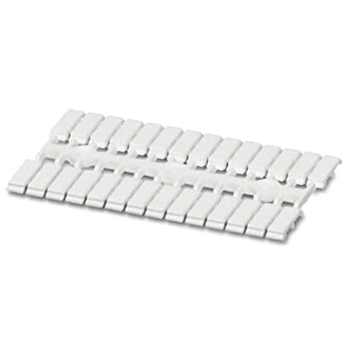 PHOENIX CONTACT UM2-TM (4X10) Marker zur Beschriftung von Klemmen 28 Teilig, Weiß, 1.770g, 10 Stück von PHOENIX CONTACT
