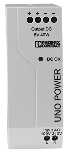 PHOENIX CONTACT UNO-PS/1AC/5DC/40W UNO POWER Primär Getaktete, 1-phasig Eingang, 5 V DC / 40 W Ausgang PHOENIX CONTACT UNO-PS/1AC/5DC/40W UNO POWER Primär Getaktete, 1-phasig Eingang, 5 V DC / 40 W Ausgang von PHOENIX CONTACT