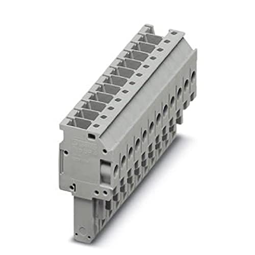 PHOENIX CONTACT UP 4/12 Stecker, Schraubanschluss, 12 Polzahl, 0.2 mm²- 6 mm² Querschnitt, 24 - 10 AWG, 74.4 mm Breite, Grau, 10 Stück PHOENIX CONTACT UP 4/12 Stecker, Schraubanschluss, 12 Polzahl, 0.2 mm²- 6 mm² Querschnitt, 24 - 10 AWG, 74.4 mm Breite, Grau, 10 Stück von PHOENIX CONTACT