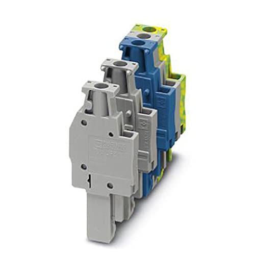 PHOENIX CONTACT UPBV 2,5/1-M Stecker, Schraubanschluss, 1 Polzahl, 0.14 mm²- 4 mm² Querschnitt, 26 - 12 AWG, 5.2 mm Breite, Grau, 50 Stück PHOENIX CONTACT UPBV 2,5/1-M Stecker, Schraubanschluss, 1 Polzahl, 0.14 mm²- 4 mm² Querschnitt, 26 - 12 AWG, 5.2 mm Breite, Grau, 50 Stück von PHOENIX CONTACT