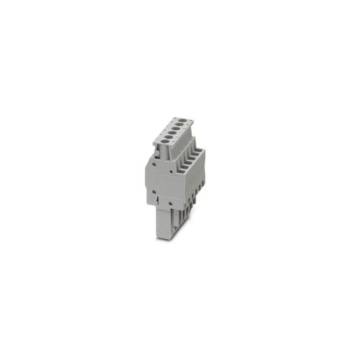 PHOENIX CONTACT UPBV 2,5/5 Stecker, Schraubanschluss, 5 Polzahl, 0.14 mm²- 4 mm² Querschnitt, 26 - 12 AWG, 26 mm Breite, Grau, 50 Stück PHOENIX CONTACT UPBV 2,5/5 Stecker, Schraubanschluss, 5 Polzahl, 0.14 mm²- 4 mm² Querschnitt, 26 - 12 AWG, 26 mm Breite, Grau, 50 Stück von PHOENIX CONTACT
