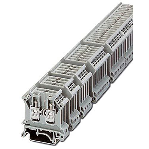 PHOENIX CONTACT URELG 7 Grundanschlussblock mit Schraubanschluss mit Endabdeckung für NS 32 und NS 35/7.5 DIN-Schiene, für ST-REL-, ST-OV- und ST-OE-Stecker, 7-Positionen, 10 Stück PHOENIX CONTACT URELG 7 Grundanschlussblock mit Schraubanschluss mit Endabdeckung für NS 32 und NS 35/7.5 DIN-Schiene, für ST-REL-, ST-OV- und ST-OE-Stecker, 7-Positionen, 10 Stück von PHOENIX CONTACT