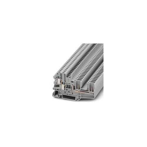 PHOENIX CONTACT UT 4-QUATTRO/2P Durchführungsklemmenblock mit Schraub-/Steckverbindung, 4 Anzahl der Anschlüsse, AWG 26 - 10, 4mm² Nennquerschnitt, Grau, 50 Stück PHOENIX CONTACT UT 4-QUATTRO/2P Durchführungsklemmenblock mit Schraub-/Steckverbindung, 4 Anzahl der Anschlüsse, AWG 26 - 10, 4mm² Nennquerschnitt, Grau, 50 Stück von PHOENIX CONTACT