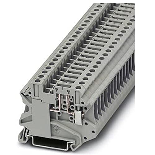 Phoenix UT 4-TG-PP Electrical Terminal Block, 6.2 mm, 57.8 mm, 500 V, Gray Phoenix UT 4-TG-PP Electrical Terminal Block, 6.2 mm, 57.8 mm, 500 V, Gray von PHOENIX CONTACT