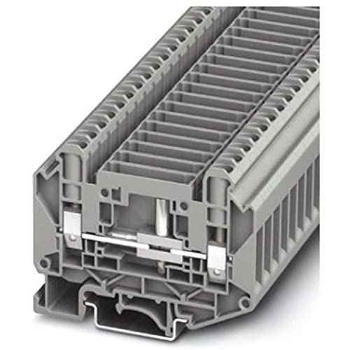 PHOENIX CONTACT UT 6-T-HV P/P Test Trennen Sie den Klemmenblock mit den Testschrauben, der Schraubenverbindung, 2 Anzahl der Anschlüsse, AWG 24 - 8, 6mm² Nennquerschnitt, Grau, 50 Stück PHOENIX CONTACT UT 6-T-HV P/P Test Trennen Sie den Klemmenblock mit den Testschrauben, der Schraubenverbindung, 2 Anzahl der Anschlüsse, AWG 24 - 8, 6mm² Nennquerschnitt, Grau, 50 Stück von PHOENIX CONTACT