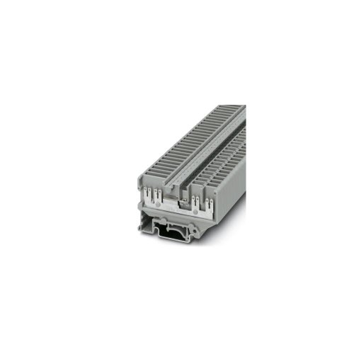 PHOENIX CONTACT UVKB 4-FS/FS(8-2,8-0,8) Durchführungsklemmenblock mit Aufsteckanschluss, 8 Anzahl der Anschlüsse, AWG 20 - 10, Grau, 50 Stück von PHOENIX CONTACT