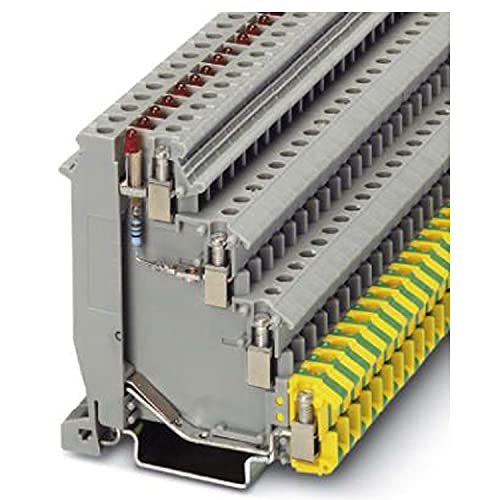 PHOENIX CONTACT VIOK 1,5-LA 48RD/MU-O Sensor-/Aktorklemmenblock, Schraubanschluss, 5 Anzahl der Anschlüsse, AWG 24 - 12, 1.5mm² Nennquerschnitt, Grau, 50 Stück PHOENIX CONTACT VIOK 1,5-LA 48RD/MU-O Sensor-/Aktorklemmenblock, Schraubanschluss, 5 Anzahl der Anschlüsse, AWG 24 - 12, 1.5mm² Nennquerschnitt, Grau, 50 Stück von PHOENIX CONTACT