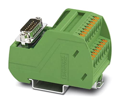 PHOENIX CONTACT VIP-2/PT/D15SUB/F Varioface-Modul mit Steckanschluss und D-Sub-Miniatur-Steckdosenleiste, 15 Positionen PHOENIX CONTACT VIP-2/PT/D15SUB/F Varioface-Modul mit Steckanschluss und D-Sub-Miniatur-Steckdosenleiste, 15 Positionen von PHOENIX CONTACT