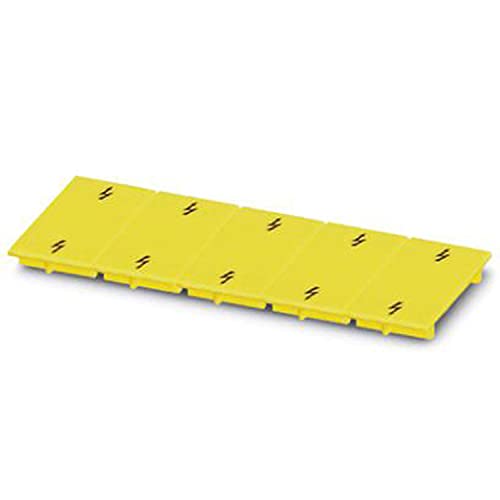 PHOENIX CONTACT WS UT 35 Warnschild für UT-Klemmenblock, Gelb, 10 Stück PHOENIX CONTACT WS UT 35 Warnschild für UT-Klemmenblock, Gelb, 10 Stück von PHOENIX CONTACT