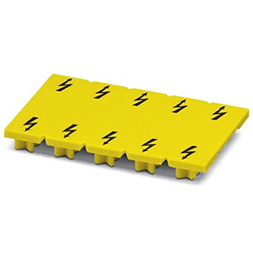 PHOENIX CONTACT WS UT 4 Warnschild für UT-Klemmenblock, Gelb, 10 Stück PHOENIX CONTACT WS UT 4 Warnschild für UT-Klemmenblock, Gelb, 10 Stück von PHOENIX CONTACT