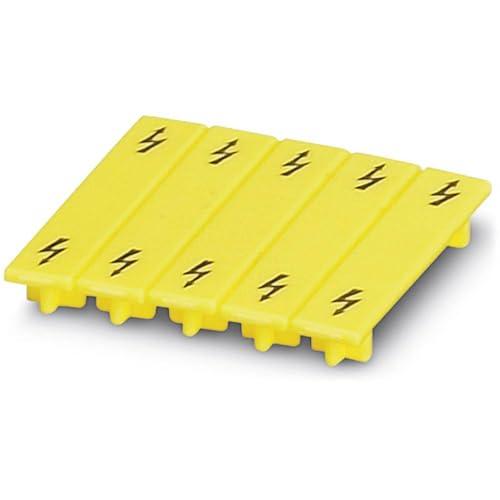 PHOENIX CONTACT WS UT 6 Warnschild für UT-Klemmenblock, Gelb, 10 Stück PHOENIX CONTACT WS UT 6 Warnschild für UT-Klemmenblock, Gelb, 10 Stück von PHOENIX CONTACT