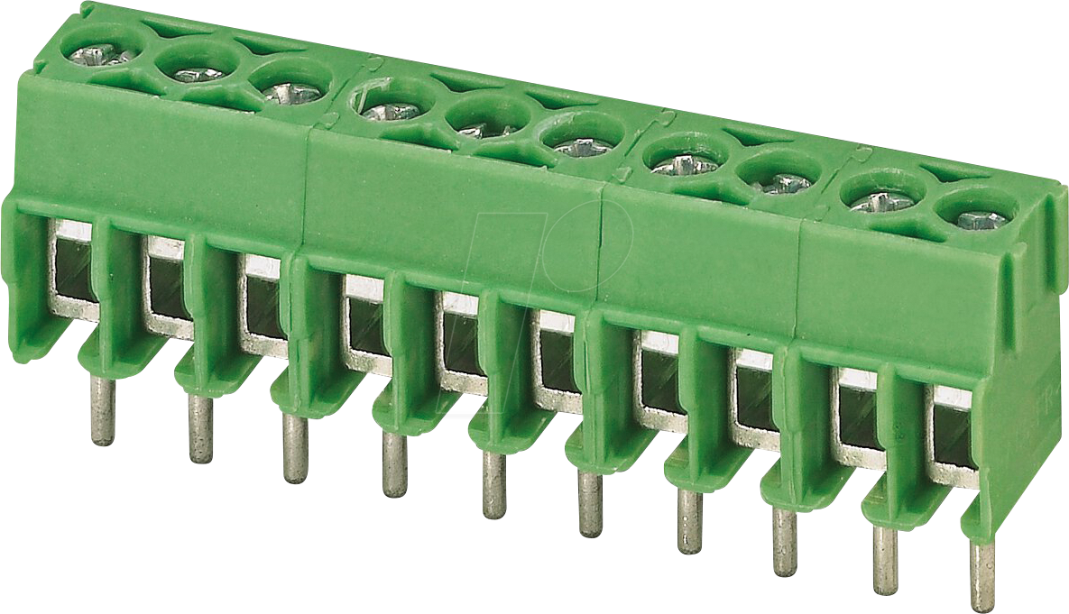 PT 1,5 4 3,5 H - Leiterplattenklemmenblock, 4 polig, RM: 3,5 mm, 0,2 - 1,5 mm² von PHOENIX-CONTACT
