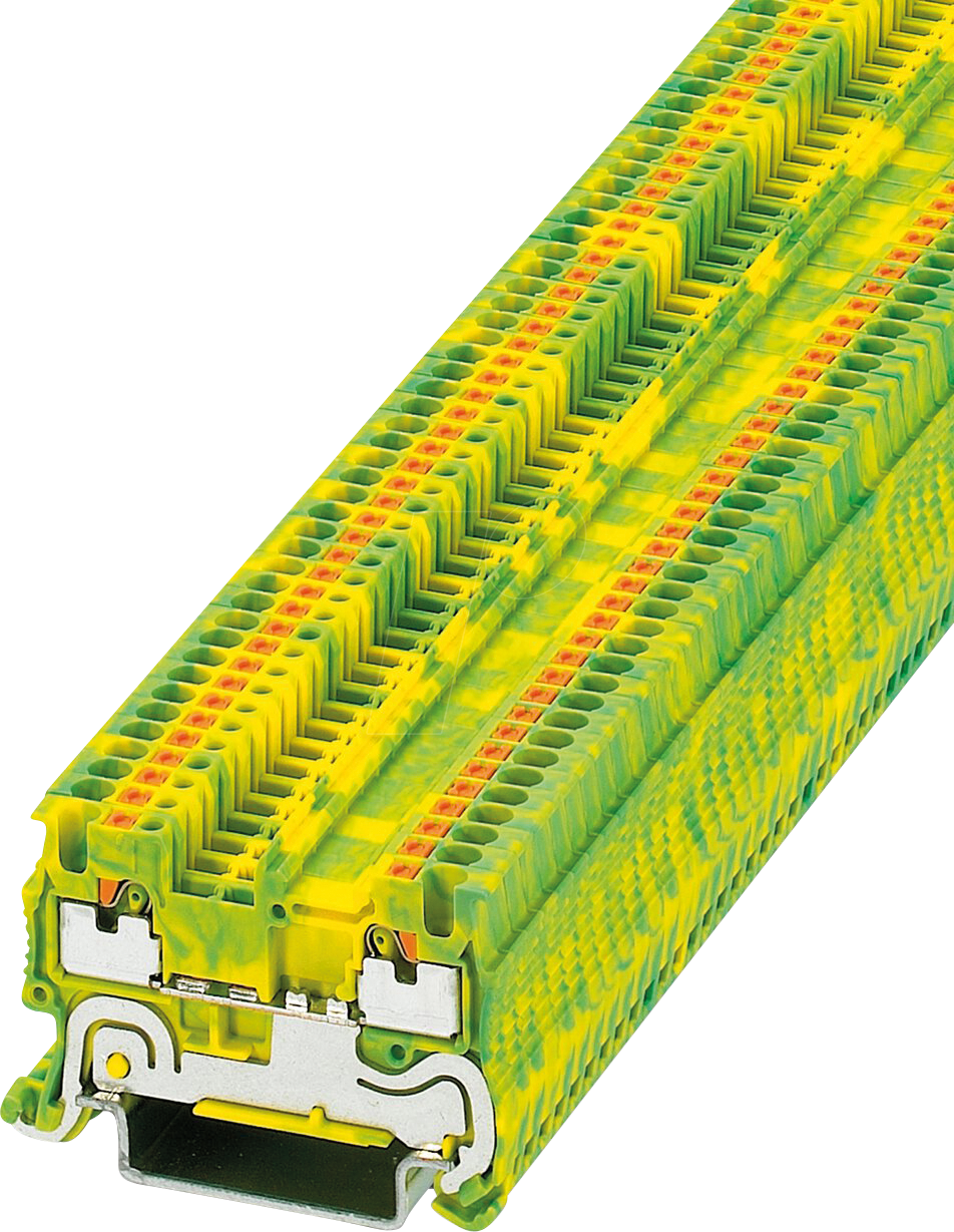 PT 1,5 S PE - Schutzleiter-Reihenklemme, PT 1,5/S grün-gelb von PHOENIX-CONTACT