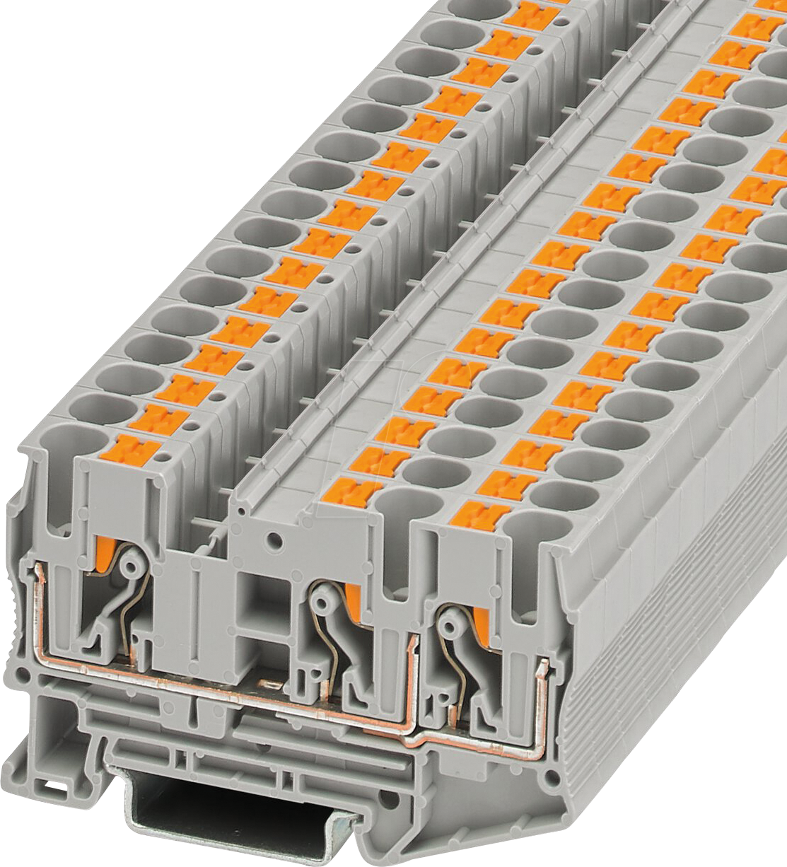 PT 6 TWIN - Durchgangsklemme, PT 6-Twin grau von PHOENIX-CONTACT